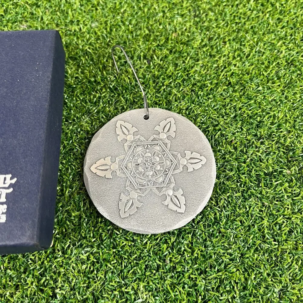 Wendell August Forge 2000 Snowflake Christmas Ornament